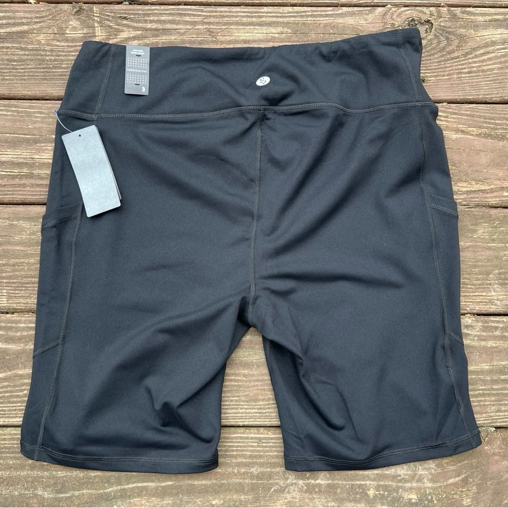 Torrid Active Womens Black Minimalist Casual Athletic Workout Biker Shorts|Sz:3X - Picture 2 of 15